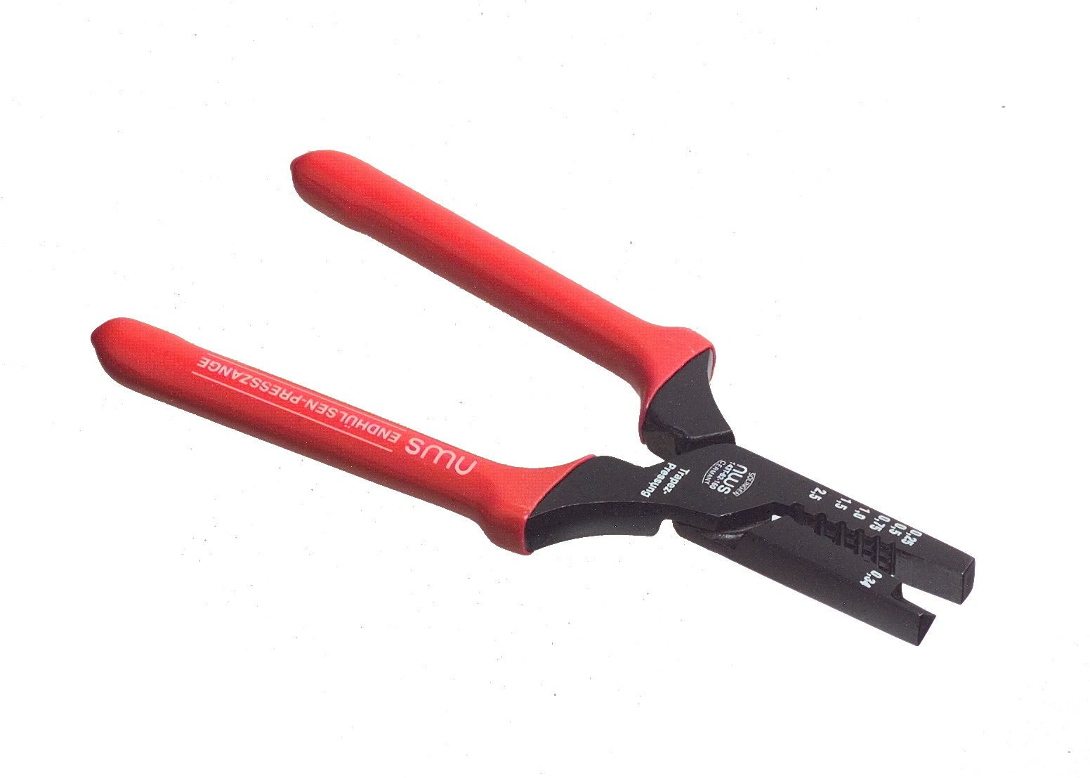 uniTEC 45621 Crimping Pliers for End Sleeves 0.25-2.5 mm²