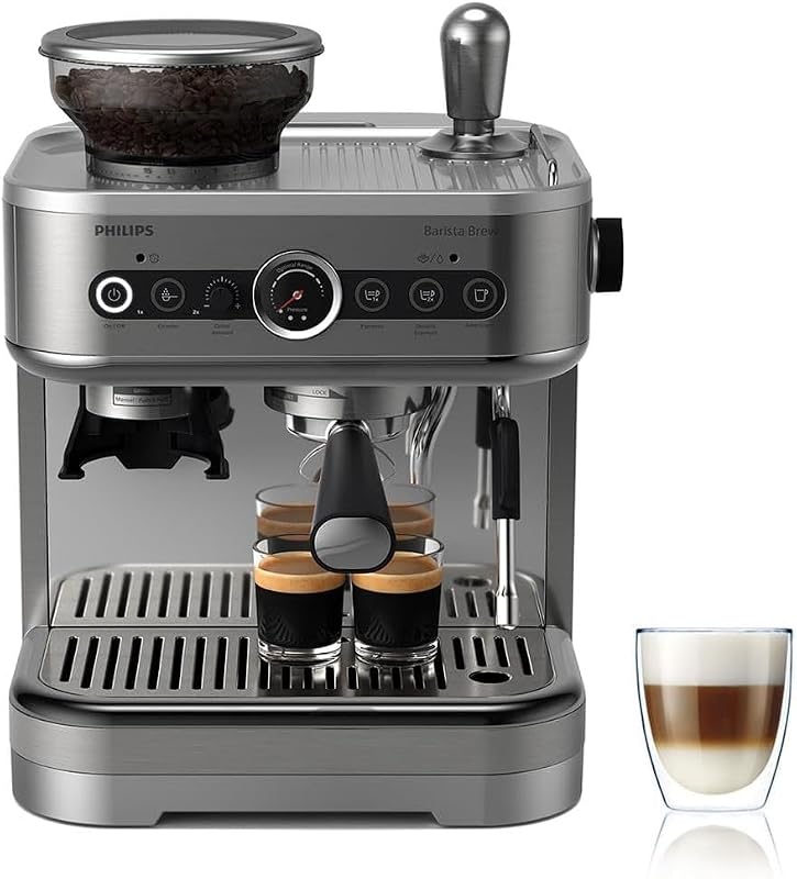 Espressomaschine Barista Brew, Silber, Espresso & Americano — Foto 3 von 8