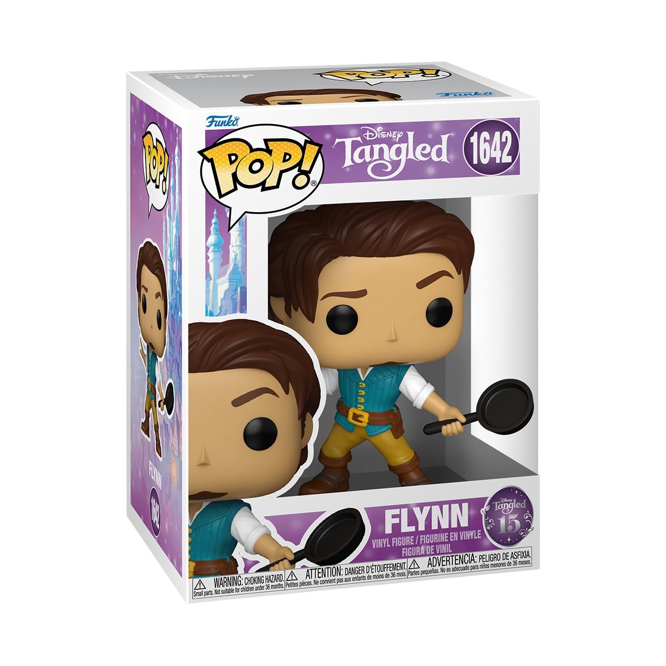 Funko Pop! Disney: Tangled - Flynn Rider - Collectable Vinyl Figure - Gift Idea - Official Merchandise - Toys for Kids & Adults - Cartoon Fans - Model Figure for Collectors and Display