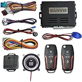 3 in 1 Car Alarm: 1. Car Keyless Entry Alarm System, 2. Remote Engine Start Starter, 3. Push to Start Iginition Kit Keyless Go