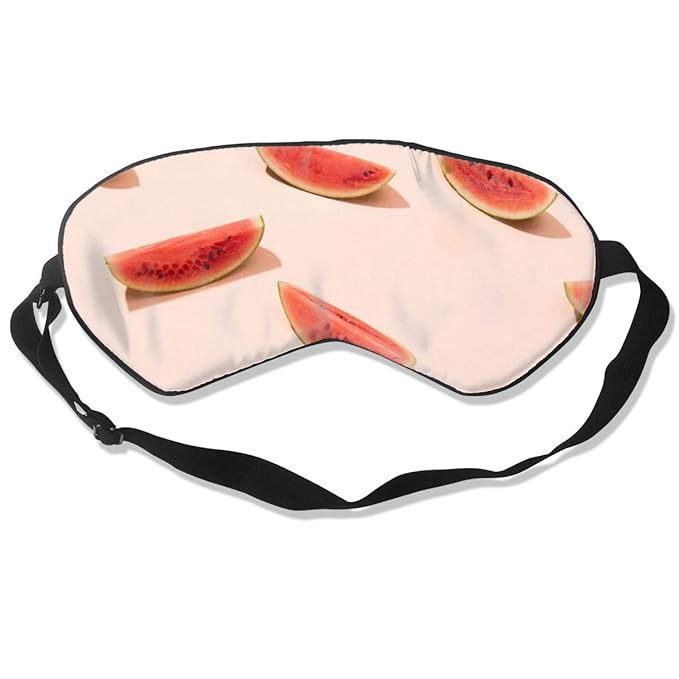 100 Silk Sleep Eye Mask, Watermelon Night Sleep Mask