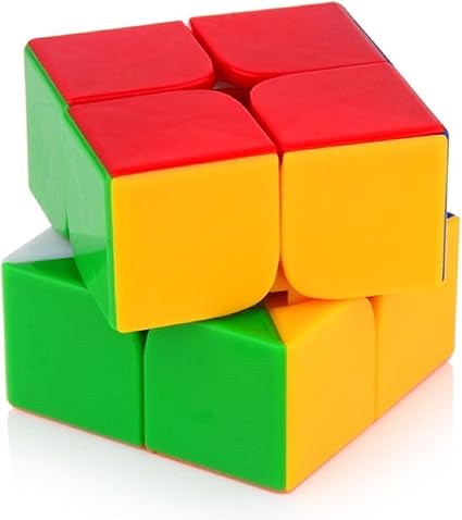Bighub Speed Cubes, High Stability Stickerless Cubes, Rubik Cubes for Kids (2x2 Cube)