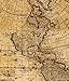 Sannysis 50cm x 40cm Vintage Style Retro Cloth Poster Globe Old World Nautical Map Gifts