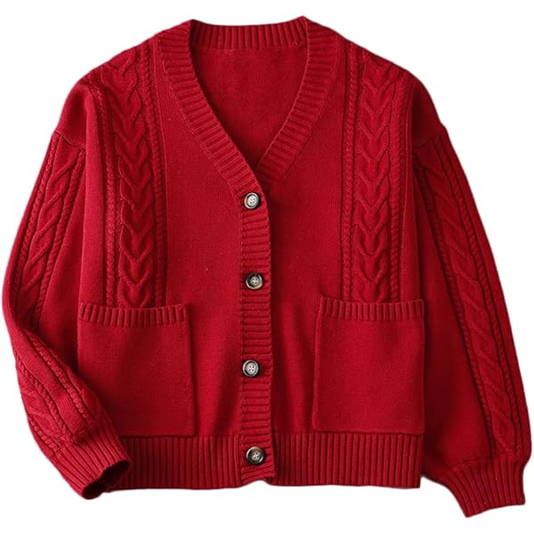 ウ*ー様 【A.PRESSE】Cotton Knit Cardigan RED A.PRESSE/アプレッセ】Cotton Knit Cardigan（ニット／セーター