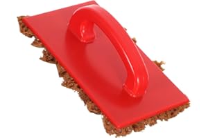 OATIPHO Drywall Texture Sponge with Detachable Handle, Red Grip Knockdown Texture Tool for Wall and Ceiling