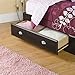 Sauder Shoal Creek Mate's Bed, Twin, Jamocha Wood finish