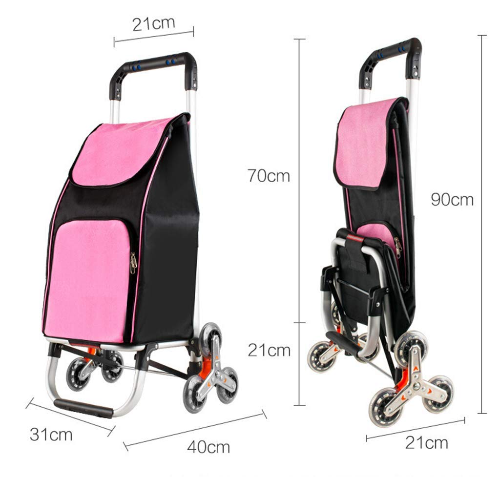 絶妙なデザイン 手押し車ph折りたたみ式トロリー 階段を登る 6