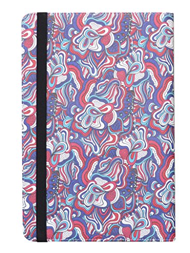 Wacom Intuos Pro PTH451 Case,Mama Mouth Slim-Book Folio Folding Carry PU Leather Cover for Wacom Intuos Pro Small PTH451 Graphics Tablet,Mushroom Fantasy - Thumbnail 4