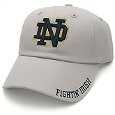 Officially Licensed Notre Dame Hat Classic Relaxed Fit Adjustable Irish Team Logo Embroidered Cap