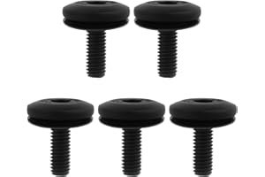 ECSiNG 5pcs T30 Torx Head Bolt 07146959923 M6 Self-Tapping Torx Head Screw with Washer for Headlight Radiator Frame Front Fra