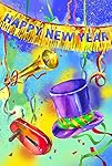 Toland Home Garden Noisy New Year Decorative USA-Produced Garden Flag, 12.5 by 18"