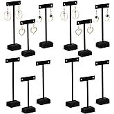 Marsui Earring Display Stands for Selling Set Wooden T Bar Jewelry Display Stand Holder for Necklaces Bracelet Showroom Trade