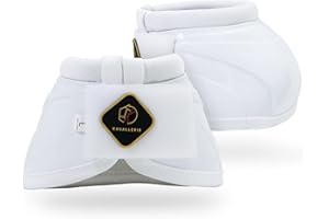 Kavallerie PRO-K Soft No Turn Bell Boots Ultimate Hoof Protection, with Anti-Spin Fastening System, Durable & Prevents Overreaching