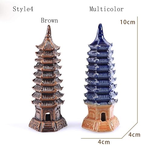 pagoda aquarium ornament