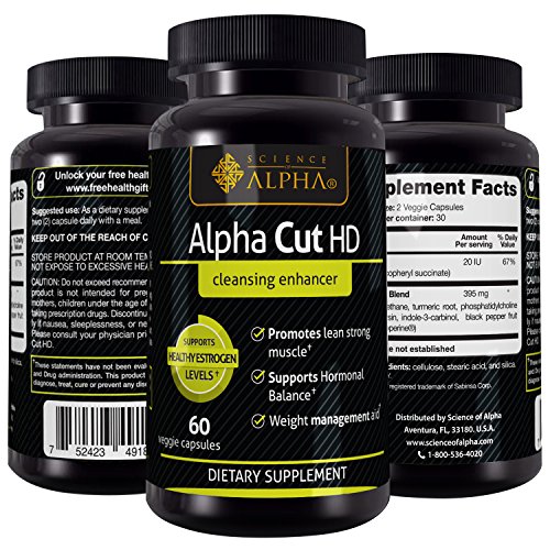 Alpha Cut HD Dietary Suplement (60 Veggie Capsule)