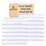 Twin Flat Sheet Pack of 12 Bulk