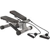 TRAKK Fitness Mini Stepper - Stair Stepper for Home, Exercise Step Platform, Workout Equipment with Resistance Bands