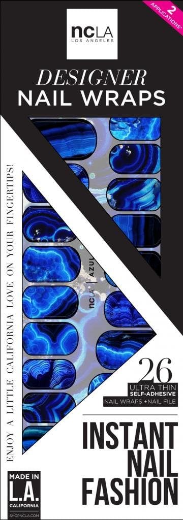 NCLA Nail Wrap- Azul