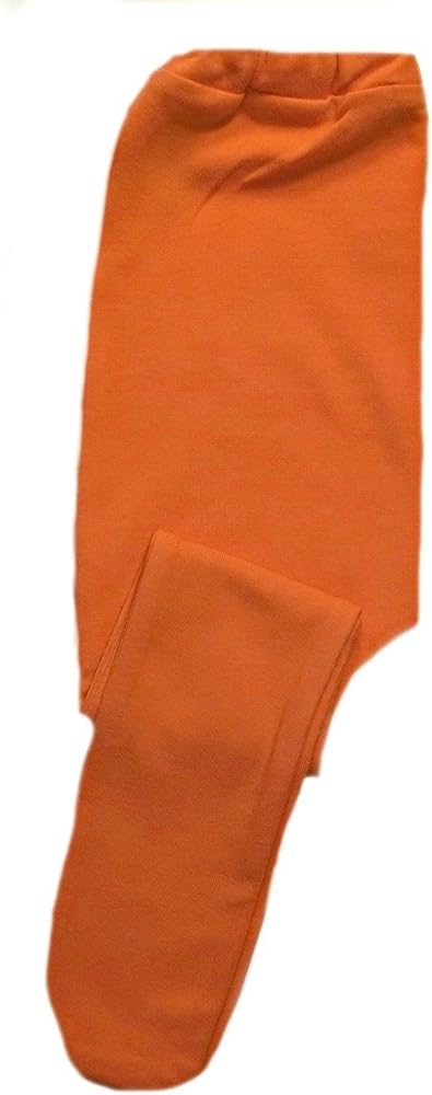 orange baby tights