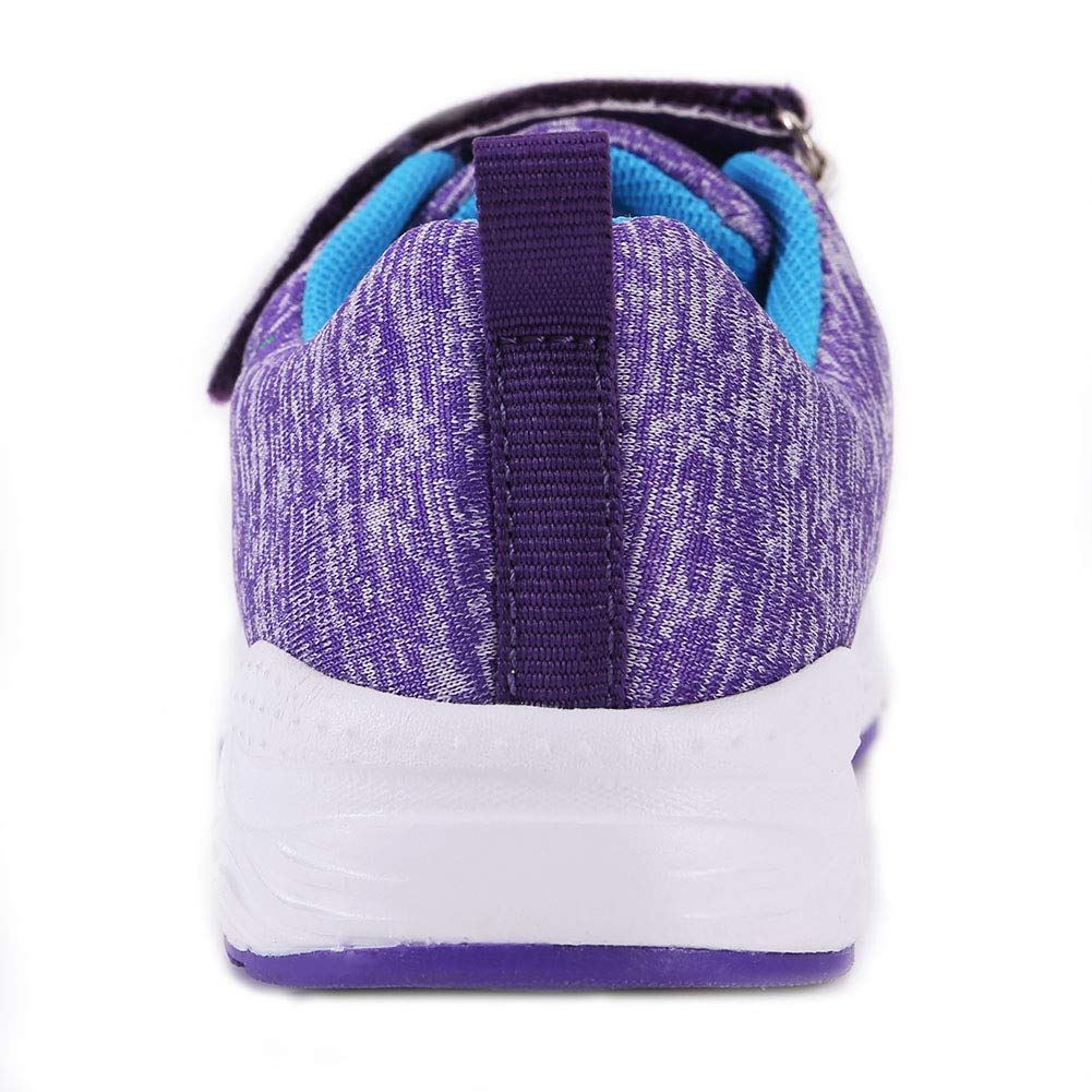 EIGHT KM Girls EKM7006 Sneakers Fashion Fancy Flowery Embroidery Casual Shoes Purple Wild Pansy 7