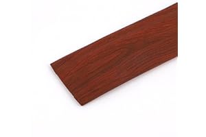 Wood grain Flexible Baseboard Molding Trim, 4 Inch(W) x 20 Feet(L) Self-Adhesive Vinyl Wall Base Cove Base, Peel and Stick Ru