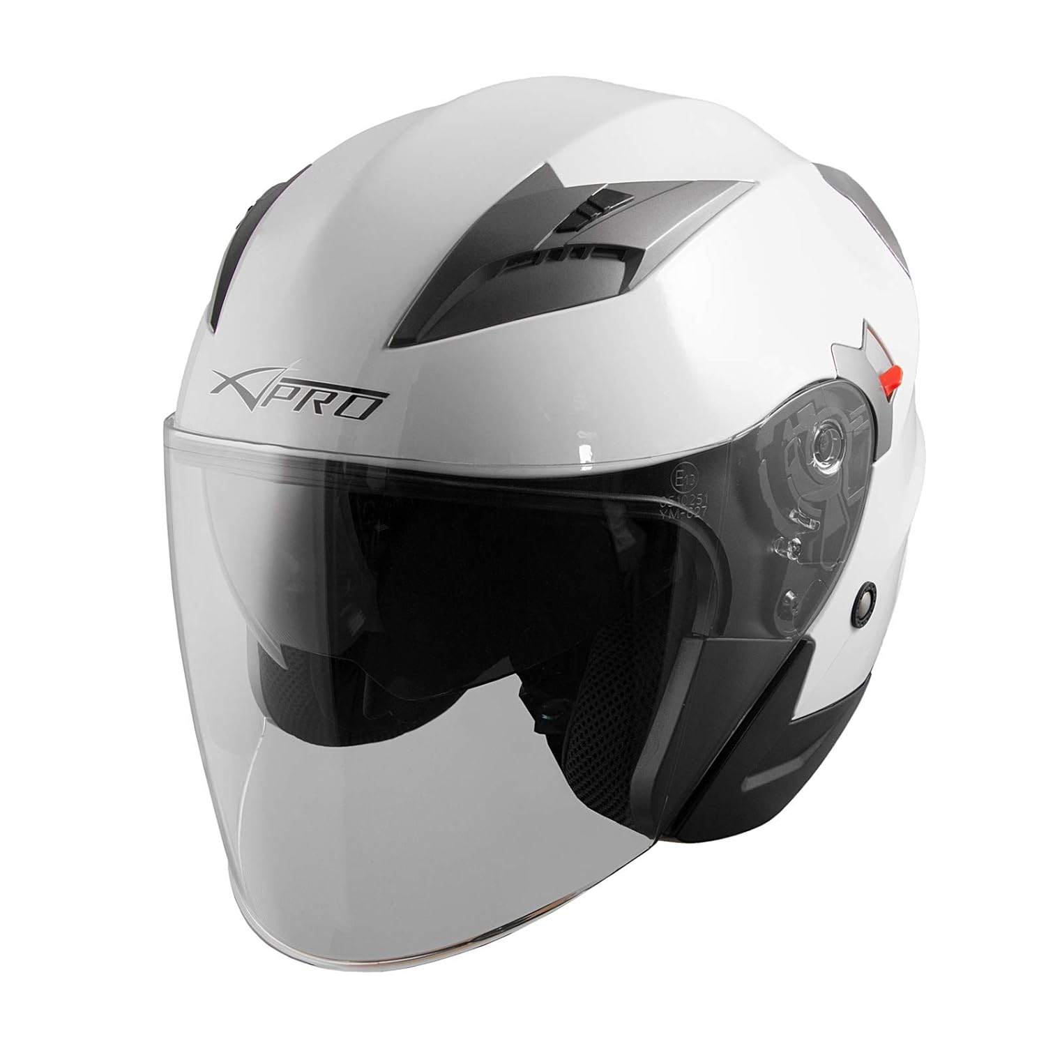 Demi Jet Casque Visière Pare Soleil