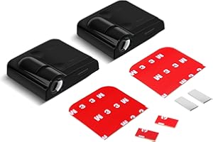 Lixaocen 2 Pcs Wireless Car Door Logo Light, LED Car Door Courtesy Welcome Projector Light Ghost Shadow Lights, Fit Hy.un.da Blue