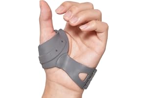 Willcom CMC Thumb Brace - CMC Joint thumb arthritis brace for Osteoarthritis Pain, Flexible Thumb Stabilizer & Support for Arthritis Pain Relief for Women and Men（Left Hand - Medium）