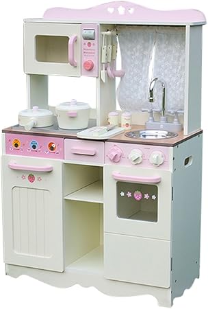 Liberty House Juguetes País de Madera de Cocina de Juguete con Ventana