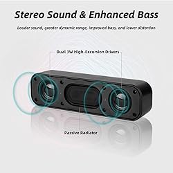 [Upgraded] USB Computer /Laptop Speaker with Stereo