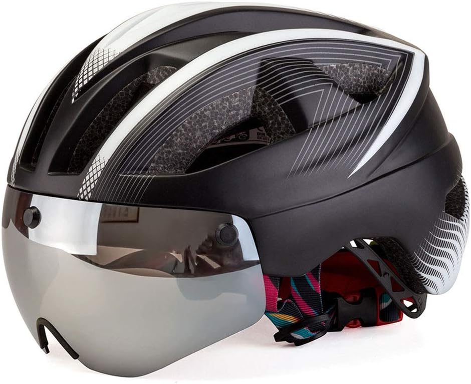Kids Bike Helmet,Kids Motorcycle Helmet,Printed Children's Helmet Can Be Adjusted Safety Helmet And Light,Suitable for Bicycle,Motorcycle,Ski,Skateboard,3-8,Children,Gray