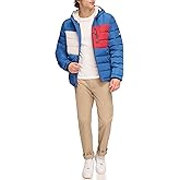 Tommy Hilfiger Men's Midweight Sherpa Lined Hooded Water Resistant Puffer Jacket