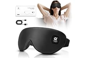 arboleaf Heated Eye Mask, FSA HSA Eligible, Cordless Rechargeable Heated Eye Masks Warm Compress for Eyes, Christmas Gifts, Temperature Control, for Dry Eyes & Better Sleep, Washable & Travel