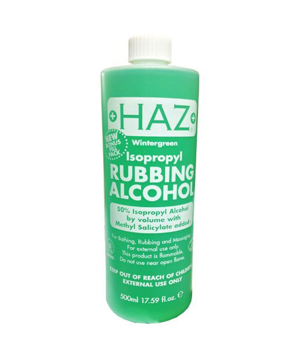 HAZ 500 ml Rubbing Alcohol for First Aid