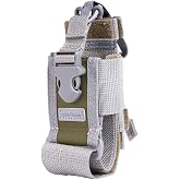 Ulefone Armor Molle Holster Cover Case for Most Phone/Radio Gray for Ulefone Armor 34 pro Armor 33 PRO 29 PRO 28 Ultra 27T PRO 26 Ultra Armor 24 X16 PRO X32 Rugged Smartphone