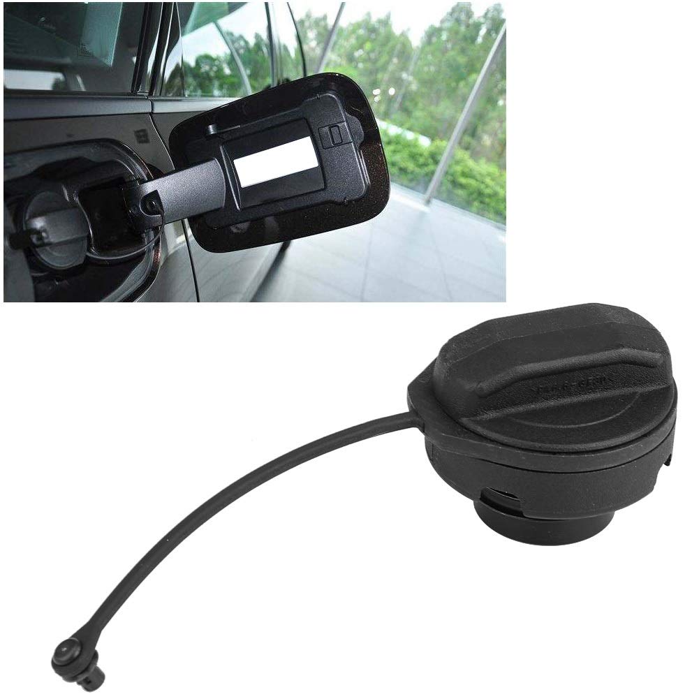Nikou Fuel Tank Cover Cap Oil Filler Petrol Diesel Cover,Petrol Cap Cover Compatible With Golf Jetta Passat Skoda Seat 1J0201550A 1H0201553B