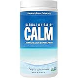 Natural Vitality Calm #1 Selling Magnesium Citrate Supplement, Anti-Stress Magnesium Supplement Drink Mix Powder - Original F