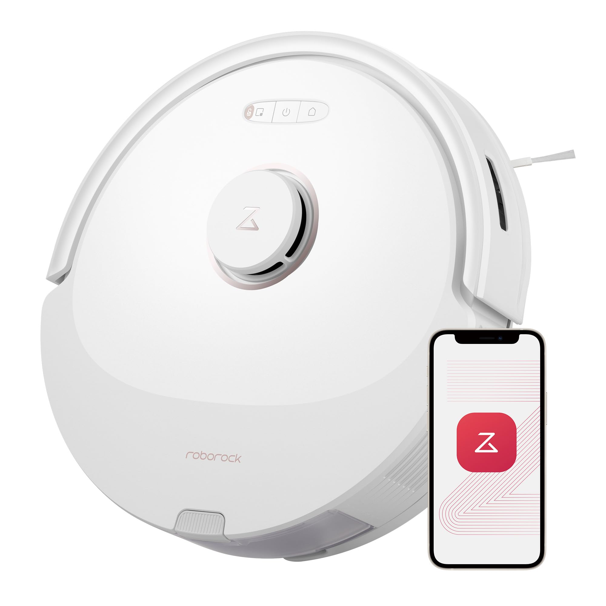 Photo 1 of *MINOR DAMAGE - USED*
roborock Q8 Max Robot Vacuum and Mop Cleaner, DuoRoller Brush, 5500Pa Strong Suction, Lidar Navigation, Obstacle Avoidance, Multi-Level Mapping, Perfect for Pet Hair