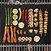Bakexpert 16.25x23-Inch Nonstick Reusable Oven Liners with Silicone Brush