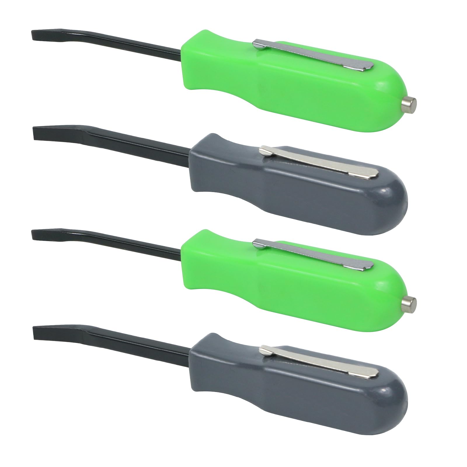 Photo 1 of SUNHZMCKP 4 PCS Small Pry Bar, Multifunction Mini Pocket Pry Bar Tool with Magnet Top, for Car Repair Home Office Mechanics Electricians Repair