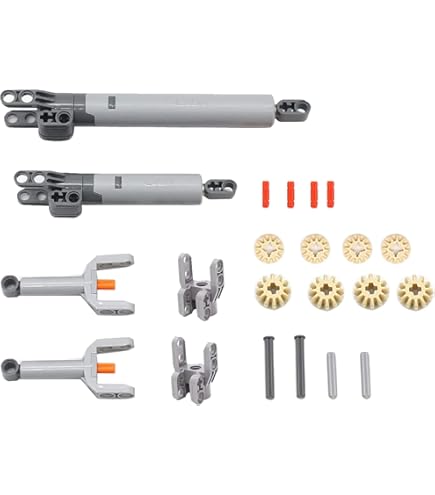 LEGO Technic 20 pcs NEW LIGHT GREY UNIVERSAL