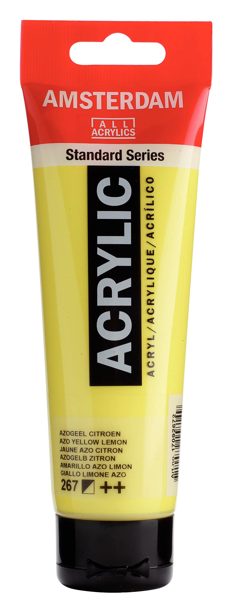 Amsterdam Standard Series Acrylic Tube 120 ml Azo Yellow Lemon 267 (17092672) — image 1