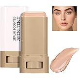 Melsintern Foundation Stick - Skin Tint & Contour Stick, Serum-Boosted Beauty Balm, Buildable Coverage, Natural Finish, Long-Lasting Wear, For Many Skin Tones (05#)
