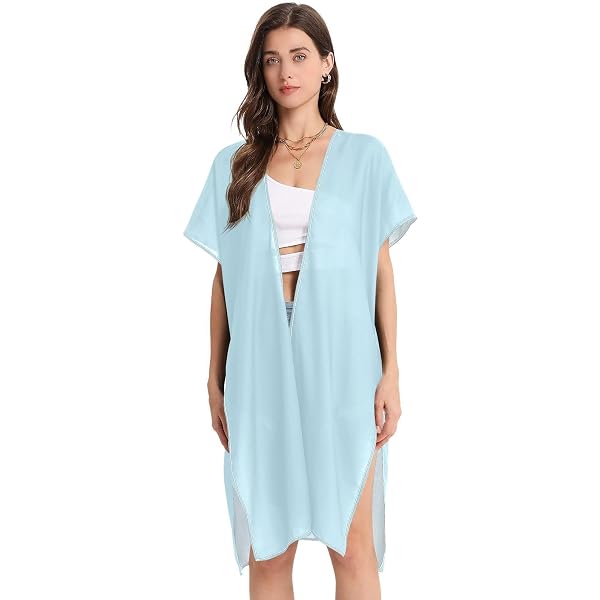 thumbnail image 2 of Green Round Neck Solid Half Sleeve Casual Loose Blouse 2 of 14