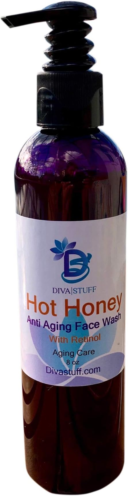 Hot Honey Anti Aging Face Wash with Retinol, African Black Soap.Honey & More, Diva Stuff