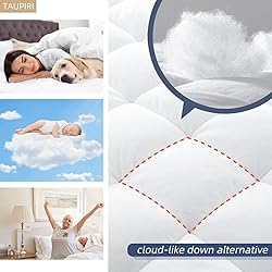 Taupiri Twin XL Quilted Mattress Pad Cover with