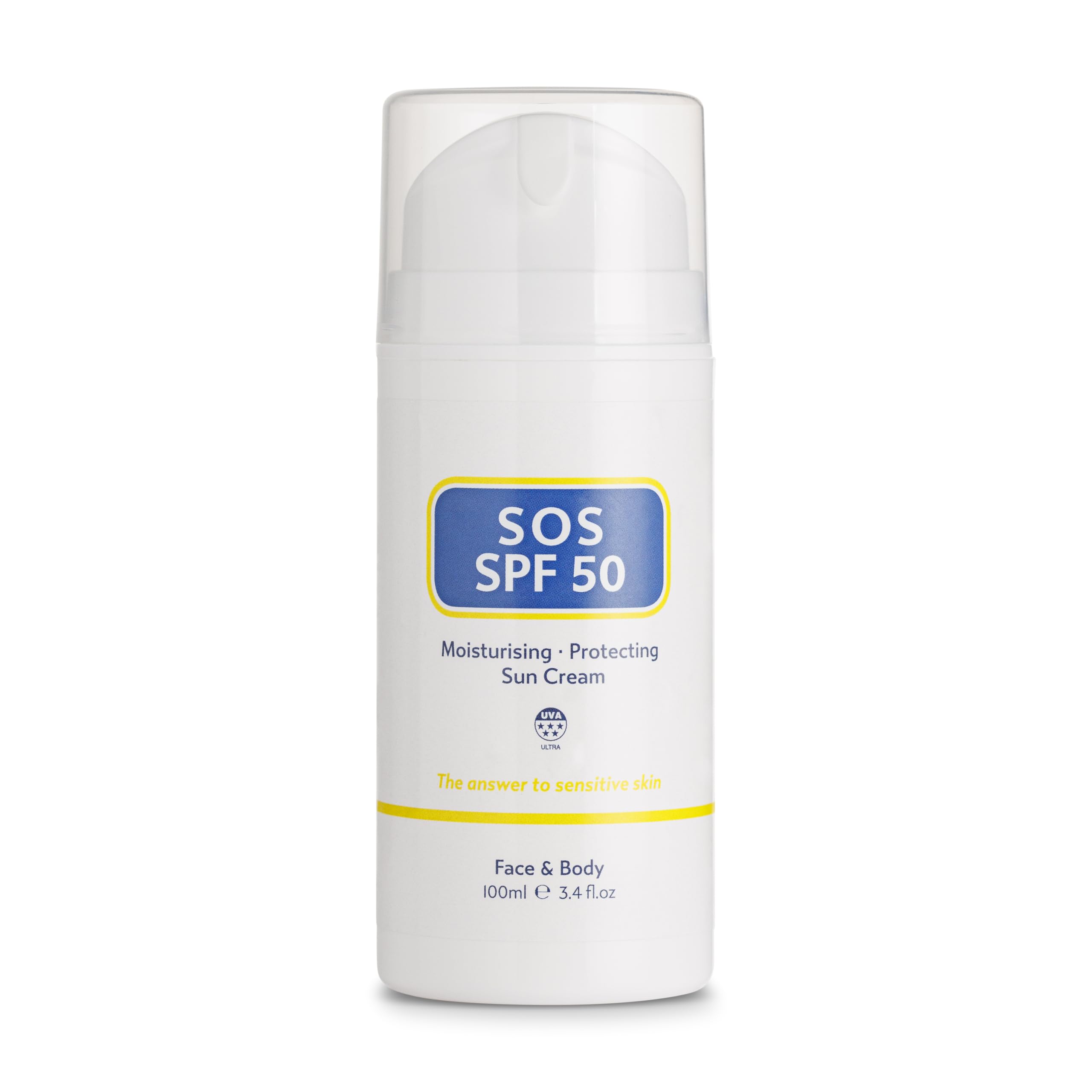SOS SPF 50 Sun Cream 100ml