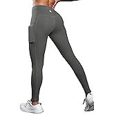 ICTIVE Women Workout Pants with Tummy Control High Waist Tight Fit Yoga Running Pilates Fitness Leggings with Pockets