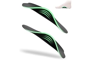 OUOKK Firm Arch Support Inserts Women Men Foot Pain Shoe Inserts