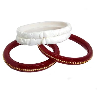Image result for a bengali conch bangle